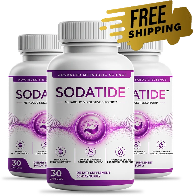 SodaTide 3 Bottles package